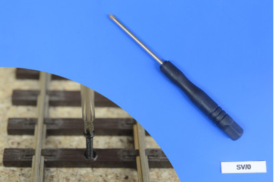 Šroubovák k mikro-vrutům 1,0 a 1,2mm,1ks