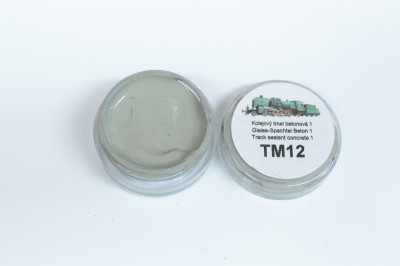 Opravný tmel pro zakrývání děr v kolejových pražcích, betonová 1, 15g