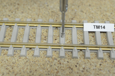 Opravný tmel pro zakrývání děr v kolejových pražcích, betonová 3, 15g